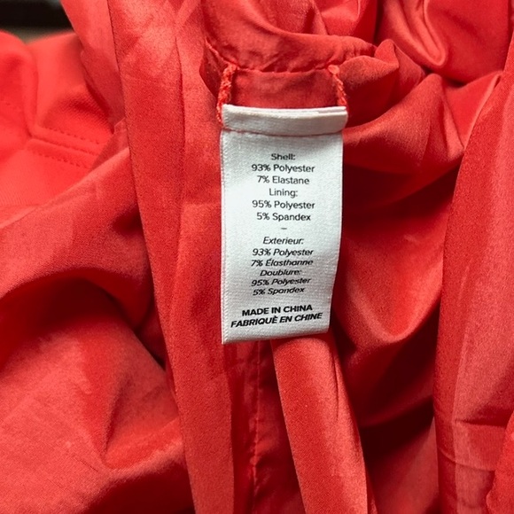 Cinq A Sept | Leona Dress In Red Size: 10 - Picture 3 of 5